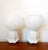 1950s Art Deco Wall Sconces in Porcelain and Opaline, 1950s, Set of 2 For Sale - Image 5 of 11