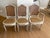 A set of 6- Six French country dining chairs with timeless elegance and exceptional presence. These chairs embody...