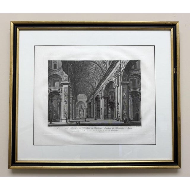 Engraved by Giovanni Balzar (1777–1831) and based on the work of Giovanni Battista Piranesi (1720–1778), the Italian...