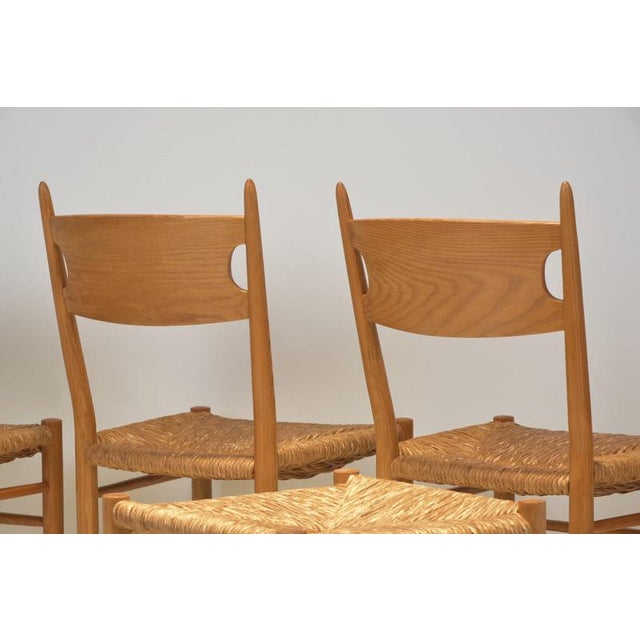 Chair in Ash Wood by Charlotte Perriand, Germany, 1960, Set of 6 For Sale - Image 9 of 14