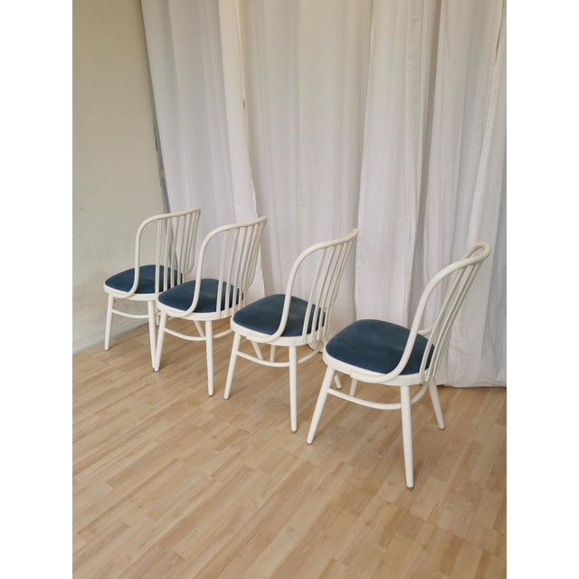 Vintage Bentwood Dining Chairs, 1970s, Set of 4 For Sale - Image 18 of 18