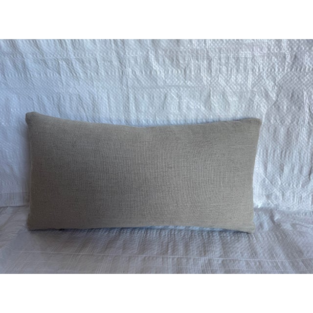 17th Century 17th Century Flemish Figural Tapestry Pillow For Sale - Image 5 of 5