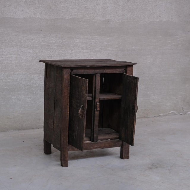 Primitive Wooden Side Cabinet or Console, 1930s For Sale - Image 3 of 14