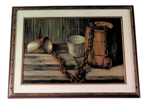 Andrew Wyeth Style Painting by Artist K. Guzevich