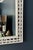White Woven Wicker Wall Mirror – Vintage Coastal For Sale In New York - Image 6 of 6