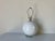 80's Postmodern Sphere Ball - Shape Ceramic Table Lamp on Lucite Base/Sold For Sale - Image 12 of 12