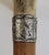 Late 19th Century 1876 English Malacca, Sterling, & Antler Walking Stick For Sale - Image 5 of 6