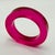 Postmodern Mod Hot Pink Lucite Bangle C. 1990s For Sale - Image 3 of 6
