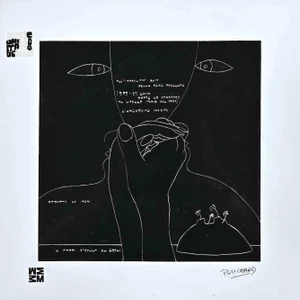 Ennio Pouchard, Gli Occhi: Diecicomeleditadiduemani, Screen Print on Acetate, 1973