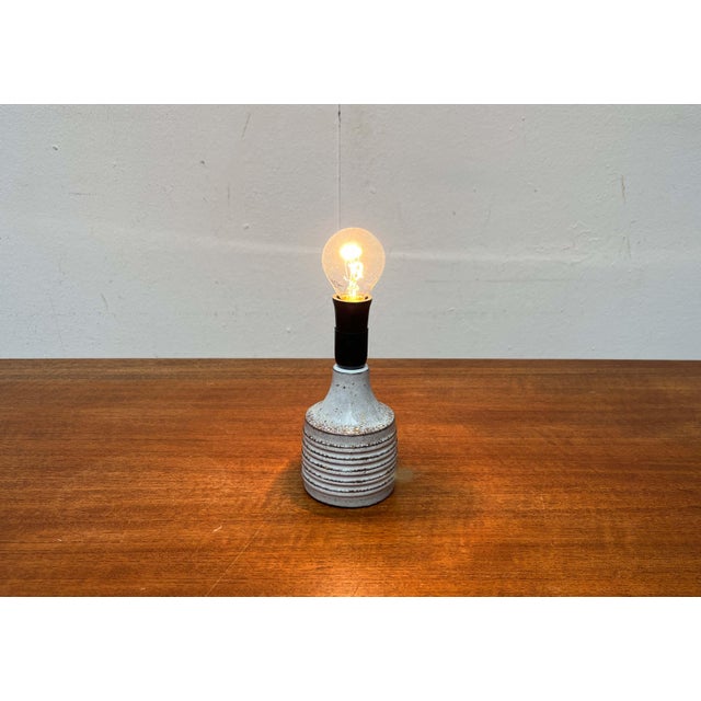 Mid-Century Modern Danish Studio Pottery Table Lamp from Axella, 1960s For Sale - Image 10 of 18