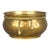Vintage Hand Hammered Brass Planter French Tassel Rope Design For Sale