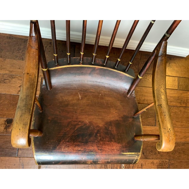 Mid 19th Century Mid 19th Century Rocking Chair For Sale - Image 5 of 8