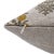 Art Deco Fabdivine Indian Block Print Cushion Cover 20x20 Inch Thick Linen-Hajara For Sale - Image 3 of 3