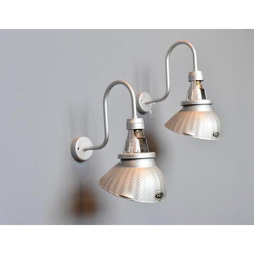 Mercury Glass Wall Lights by X-Ray, 1930s, Set of 2 For Sale - Image 3 of 8