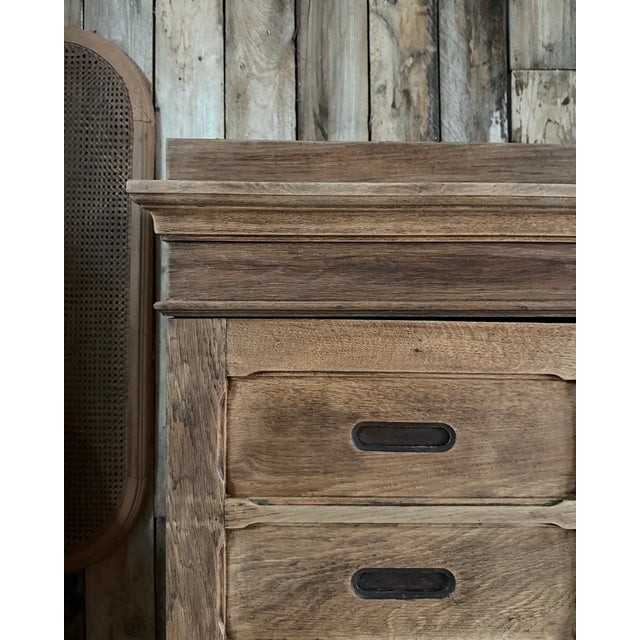 Vintage Notarys Cabinet in Oak, 1920s For Sale - Image 10 of 13