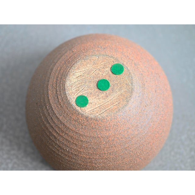 Brown Vintage Robert Maxwell Large Ceramic Bowl or Planter For Sale - Image 8 of 8