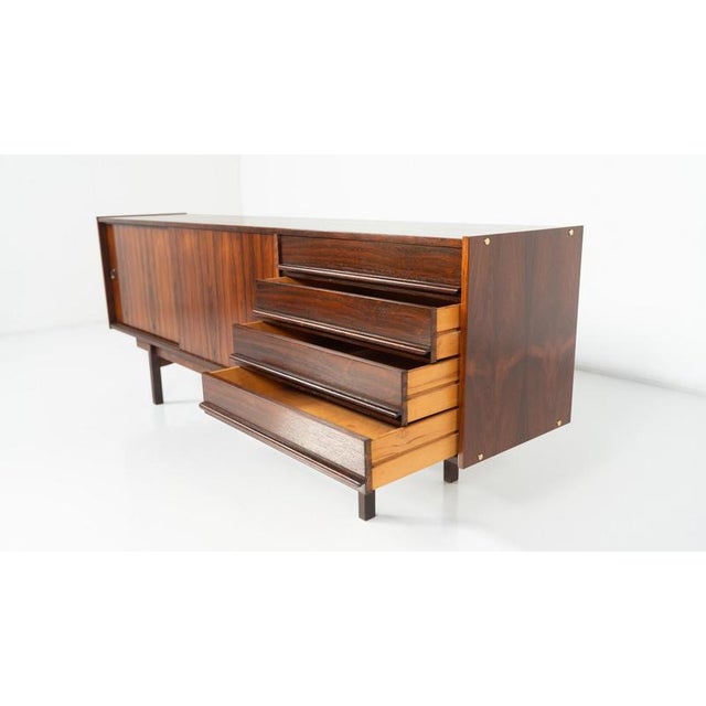 Brown Mid-Century Modern Sideboard, 1970s For Sale - Image 8 of 12