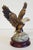 Late 20th Century Vintage Porcelain Bald Eagle Figurine on Wood Stand For Sale - Image 5 of 7