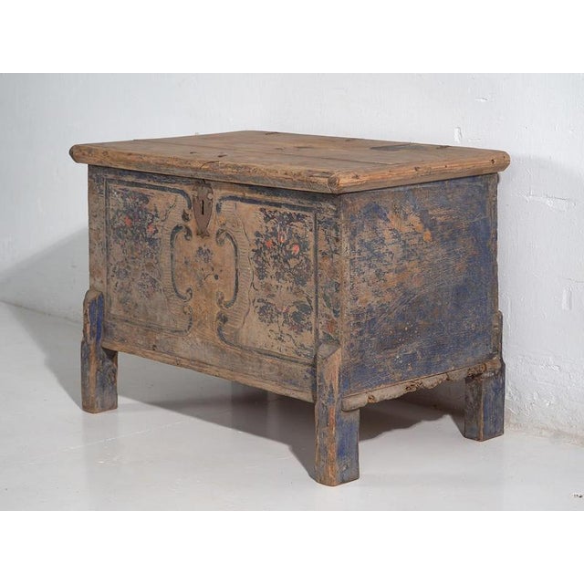 Antique Hand-Painted Wedding Chest, 1846 For Sale - Image 18 of 18