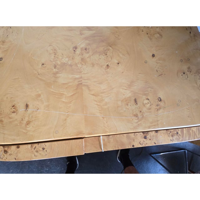 Milo Baughman Burl Wood Credenza For Sale - Image 10 of 11