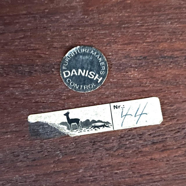 1950s Rosewood Coffee Table/Bench With Tile Inlay by Severin Hansen For Sale - Image 11 of 11