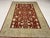 Metal Middle Eastern Wool Rug in Light Red with Gold-Colored Accents For Sale - Image 7 of 10