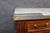 20th C. French Louis XVI Style Brass Mounted Marble Top Sofa Console Table For Sale - Image 12 of 15
