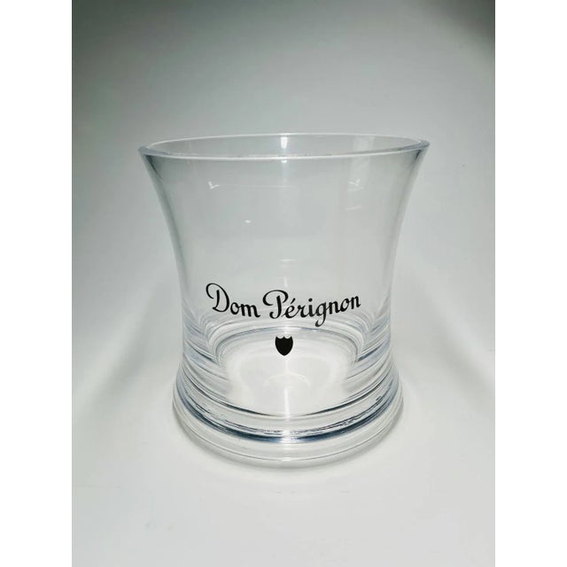 Elegant champagne cooler by Martin Szekely for Dom Perignon, France. Signed on the base This piece has an attribution...