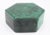 Mid 20th Century Vintage Hexagonal Genuine Malachite Box For Sale - Image 5 of 10