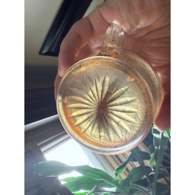 Antique, 19th Century Glass Finger Lamp Chamber Lamp Brass Hornet Burner Clear Glass For Sale In New York - Image 6 of 14