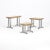 1960s Mid-Century Brutalist Mimiset Nesting Tables, Set of 3 For Sale - Image 5 of 11