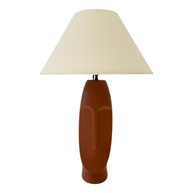 Easter Island Table Lamp, 1990 For Sale