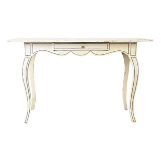French 18th Century Louis XV Style Painted Desk For Sale