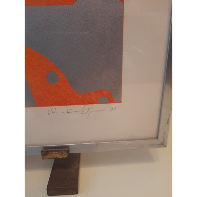Vitantonio Russo, Untitled, Original Artwork on Paper, 1971 For Sale - Image 4 of 11