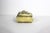 Vintage Camel Bone and Brass Box, Brass Inlay, Lidded, Carving, Hinged Lid Ring Box, Brown Ivory Gold Trinket For Sale - Image 6 of 9