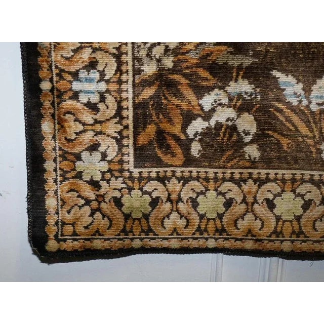 Vintage Woven Wall Tapestry For Sale - Image 9 of 13