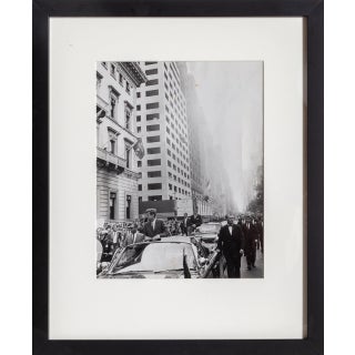 John F. Kennedy Motorcade, Silver Gelatin Photograph For Sale