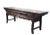 Chinese 96” Inch Long Antique Brown Chinese Altar Console Table – 3 Drawers For Sale - Image 3 of 13