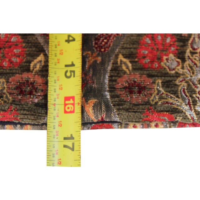 Textile Boho Chic Turkish Green Throw Pillow For Sale - Image 7 of 8