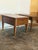 Stunning Pair of Vintage Mersman Mid-Century End Tables These pieces feature classic clean lines and rich wood tones that...