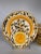 LastChance!16 Pieces Vintage Italian Ceramiche Hand Painted Salad and Olive Oil Plates For Sale - Image 10 of 12