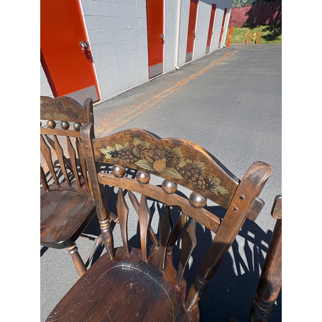 Ethan Allen Dining Chairs 4 For Sale - Image 9 of 17