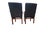 Black Late 20th Century Attributed to Michael Taylor Baker Greek Key Armchairs Pair For Sale - Image 8 of 18