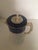 Ceramic Antique Royal Worcester English Blue, and Gray, Hot Chocolate Pot 19 Th Century For Sale - Image 7 of 8
