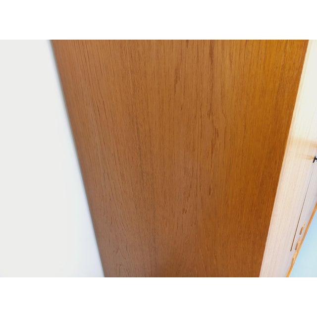 Vintage Scandinavian Teak Wardrobe, 1960s For Sale - Image 17 of 18
