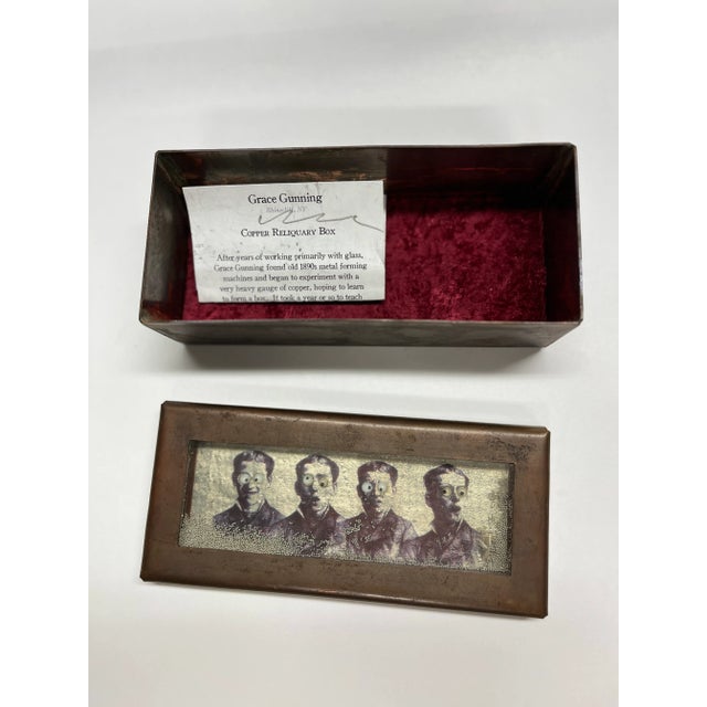 American 2010 Grace Gunning Reliquary Box For Sale - Image 3 of 7