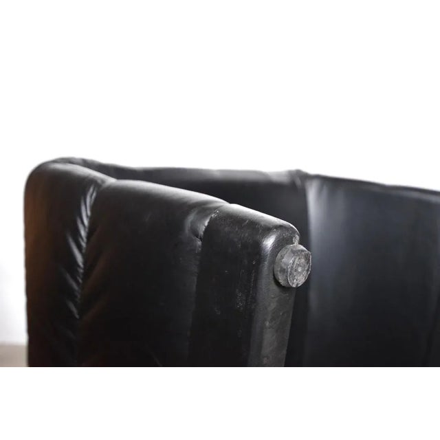 Vintage Leatherette Armchair, 1970s, in Very Good conditions. Designed 1970 to 1979