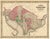 Original steel engraving of Washington and Georgetown was published by A.J. Johnson as part of his renowned New...