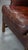 English Dark Sheepskin Wing Chair For Sale - Image 10 of 16