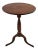 Early 19th Century American Walnut Candle Stand Table For Sale